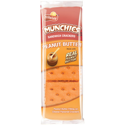 Munchies® Peanut Butter on Cheese Sandwich Crackers 1.42 oz. Pack