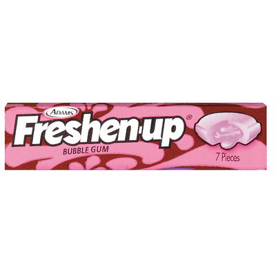 Fuzzy Bubble 7 Pieces Gum Wrapper