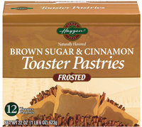 Haggen Brown Sugar & Cinnamon Frosted 12 Ct Toaster Pastries 22 Oz Box