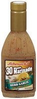Schnucks Herb Garlic W/Lemon Juice 30 Minute Marinade 12 Oz Plastic Bottle