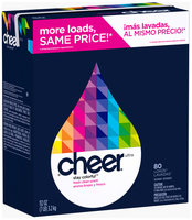 Cheer Ultra Fresh Clean Scent Powder Laundry Detergent 112 oz. Box