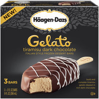 Haagen-Dazs Gelato Tiramisu Dark Chocolate Italian Style Frozen Dessert Bars
