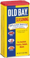 Old Bay For Seafood/Poultry/Salads/Meats Seasoning 30% Less Sodium 15 Oz Shaker