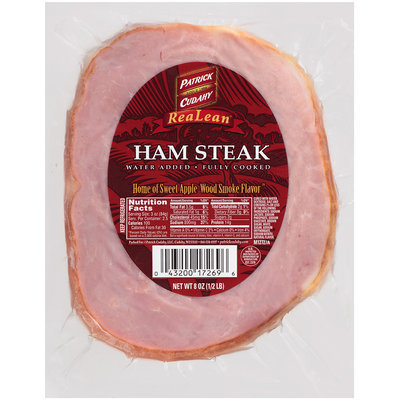 Patrick Cudahy ReaLean® Ham Steak 8 oz. Package