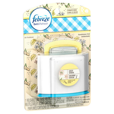 Set & Refresh Febreze Set & Refresh™ Ginger Verbena Air Freshener (1 Count, 0.15 fl oz)