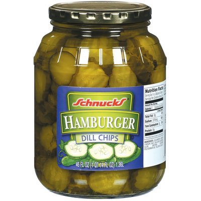 Schnucks Hamburger Dill Chips Pickles