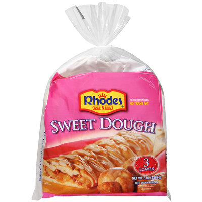 Rhodes Bake-N-Serv® Frozen Sweet Dough 3 ct Bag