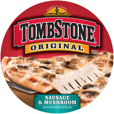 TOMBSTONE Original Sausage & Mushroom Pizza 22 oz.