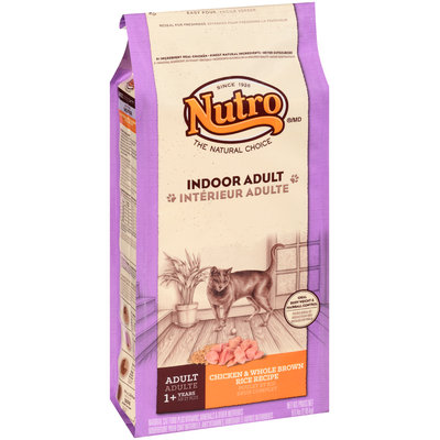 Nutro® Indoor Adult Chicken & Whole Brown Rice Recipe Dry Cat Food 6.5 lbs Bag