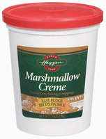 Haggen Marshmallow Creme 7 Oz Plastic Tub