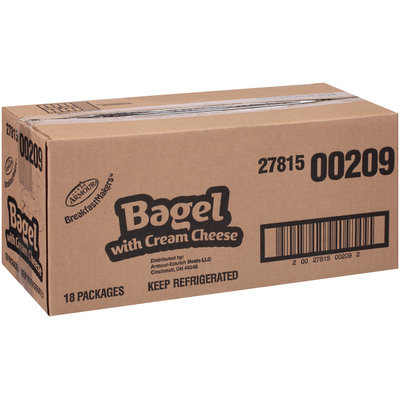 Armour® Breakfast Makers® Bagel with Cream Cheese 2.2 oz. Tray