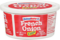 United Dairy® French Onion Dip 12 oz Tub