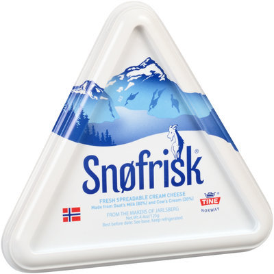 Snofrisk® Fresh Spreadable Cream Cheese 4.4 oz.