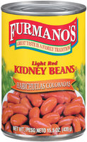 Furmano's Light Red Kidney Beans 15.5 Oz Can