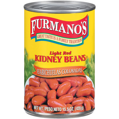 Furmano's Light Red Kidney Beans 15.5 Oz Can