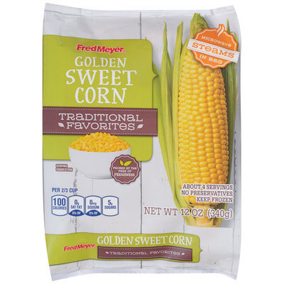 Fred Meyer® Golden Sweet Corn 12 oz. Bag