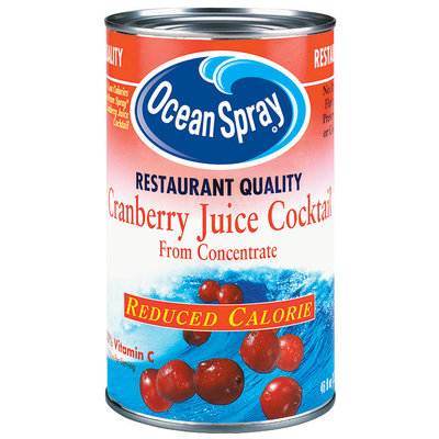 Ocean Spray Cranberry Restaurant Quality Reduced Calorie Juice Cocktail