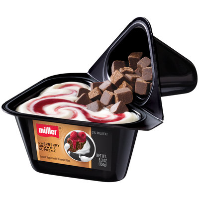 Muller® Raspberry Brownie Supreme Lowfat Yogurt