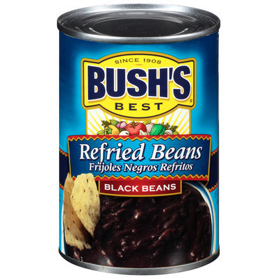 Bush's Best® Refried Black Beans 16 oz. Can