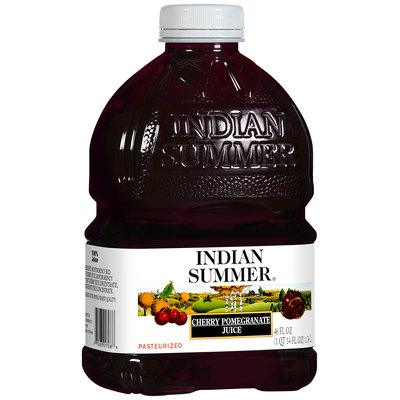 Indian Summer 100% Cherry Pomegranate Juice 46 fl oz Plastic Bottle