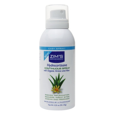 Zim's Advanced Hydrocortisone Continuous Spray, 3.25 fl oz