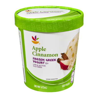 Ahold Apple Cinnamon Frozen Greek Yogurt