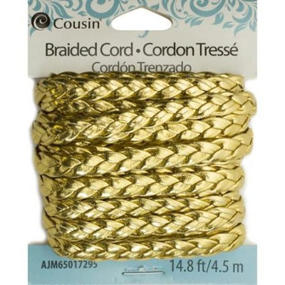Cousin Gold Braided Cord, 14.8