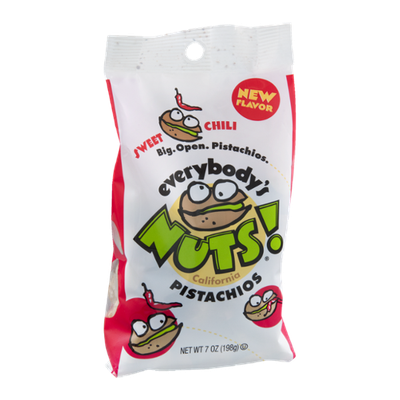 Everybody's Nuts! California Pistachios Sweet Chili