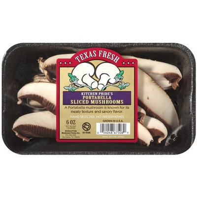 Texas Fresh Sliced Portabella Mushrooms, 6 oz