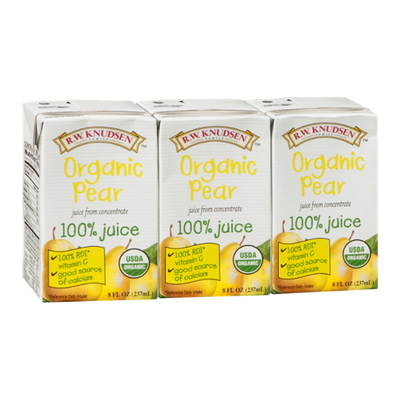 R.W. Knudsen 100% Juice Organic Pear