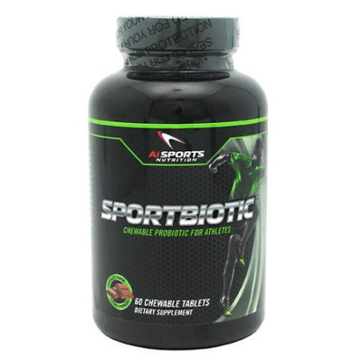 AI Sports Nutrition Sportbiotic Chocolate - 60 Chewable Tablets