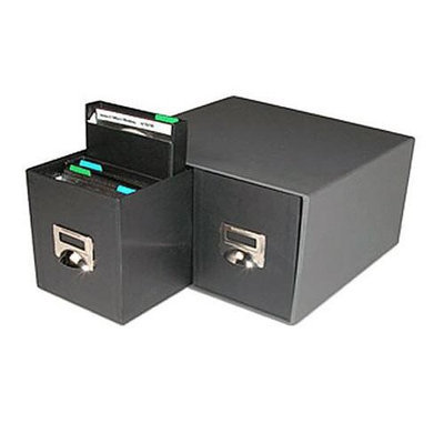 Print File CDBOXDOUBLE, Double Drawer CD/DVD Portfolio Box