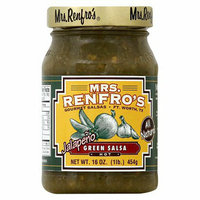 Mrs. Renfro's Hot Jalapeno Green Salsa 16-oz.