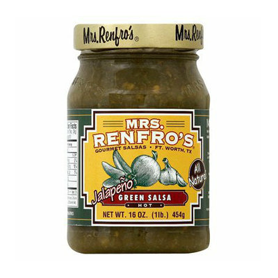 Mrs. Renfro's Hot Jalapeno Green Salsa 16-oz.