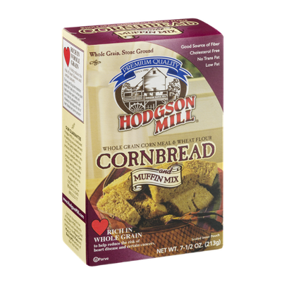 Hodgson Mill Whole Grain Cornbread and Muffin Mix