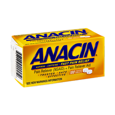 Anacin Fast Pain Relief - 100 CT