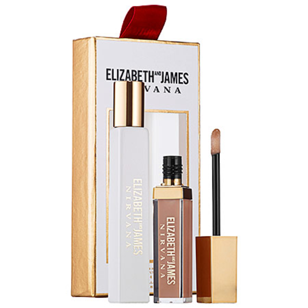 Elizabeth and James Nirvana White Rollerball & Lip Set