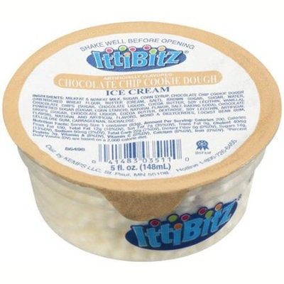 Ittibitz Chocolate Chip Cookie Dough Ice Cream, 5 fl oz