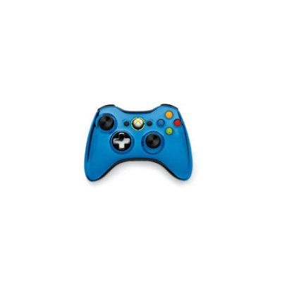 Microsoft Xbox 360 Controller Wireless Blue Chrome