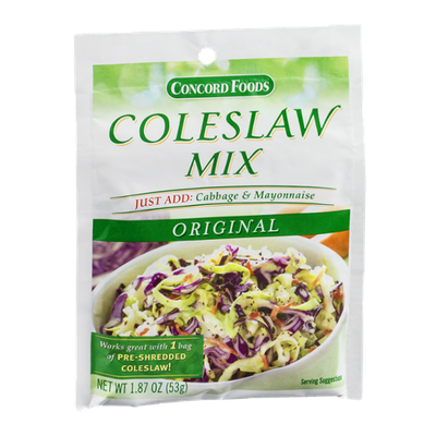 Concord Foods Coleslaw Mix Original