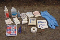 MEDIQUE 17270-1 First Aid/Burn Kit, Bulk, White,138 Pcs