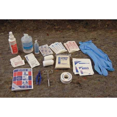 MEDIQUE 17270-1 First Aid/Burn Kit, Bulk, White,138 Pcs