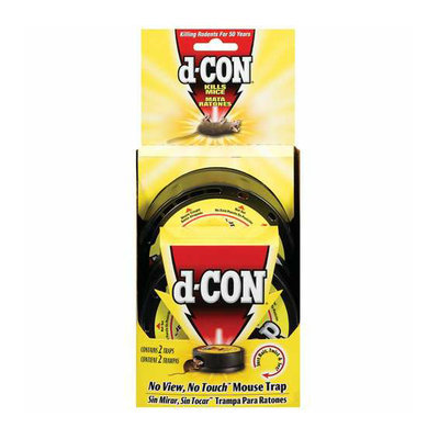 D-Con No View No Touch Slim Pack Mouse Trap