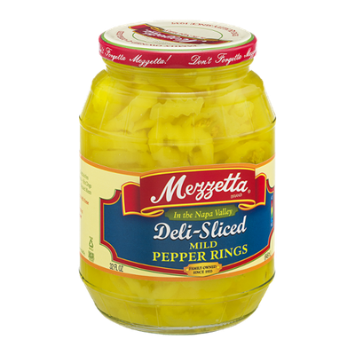 Mezzetta Deli-Sliced Mild Pepper Rings