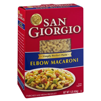 San Giorgio Enriched Macaroni Product Elbow Macaroni