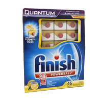 Finish Quantum 45 Ct Lemon Sparkle, Lemon Sparkle, 45 ea