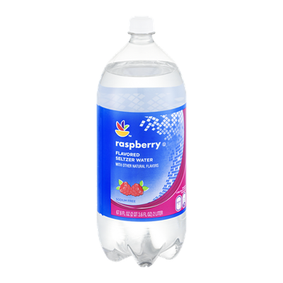 Ahold Raspberry Flavored Seltzer Water