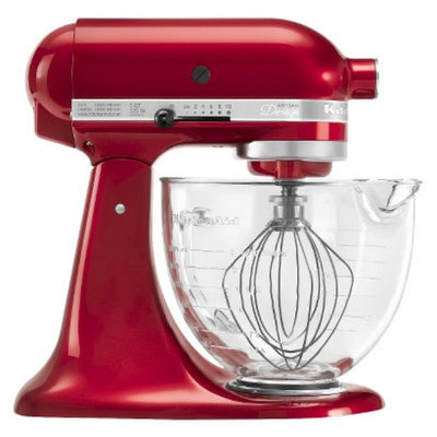 KitchenAid Artisan Designer Series Stand Mixer w/Glass 5-Quart Bowl -