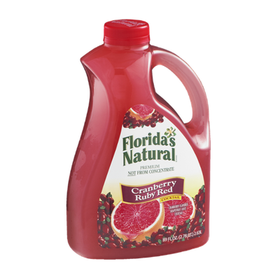 Florida's Natural Premium Brand Juice Cranberry Ruby Red