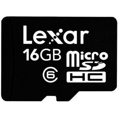 Lexar 16GB Class 6 microSDHC Mobile Flash Memory Card - Retail Hanging Package